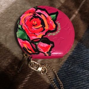 Louis Vuitton Stephen Sprouse Roses Coin Cles